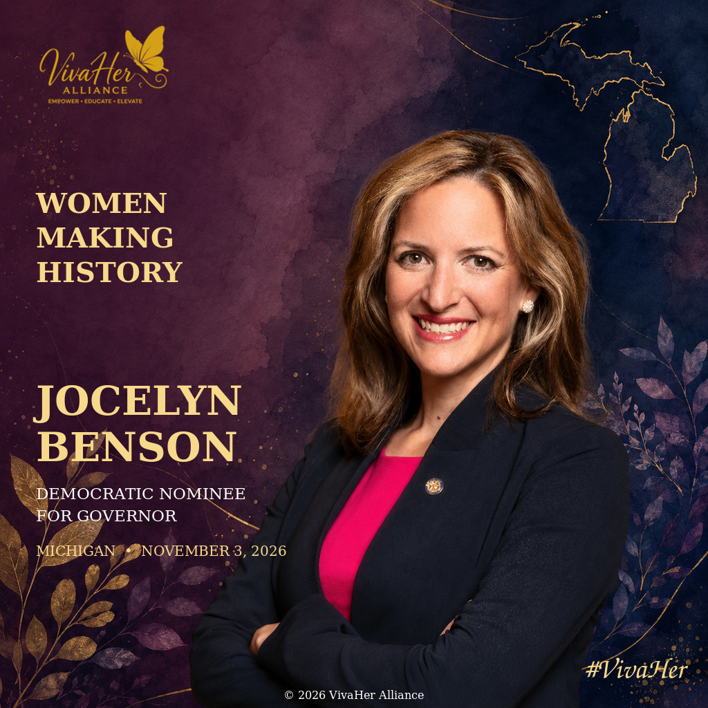 VivaHer Women Making History card for Jocelyn Benson