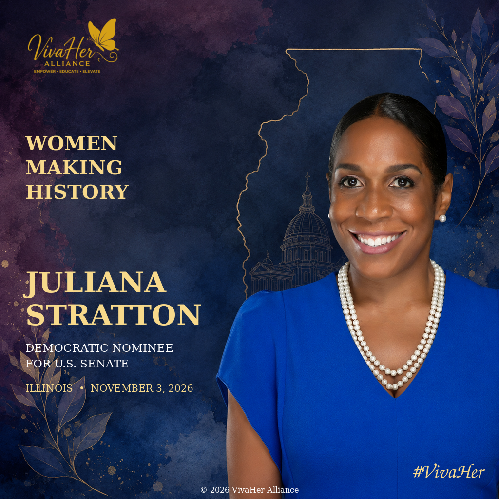 VivaHer Women Making History card for Juliana Stratton
